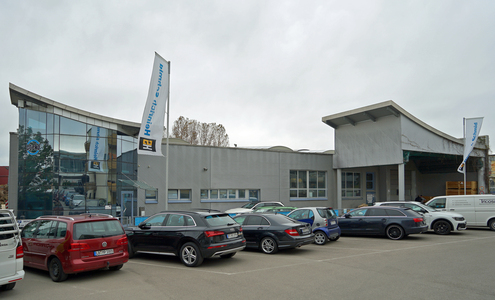 Der Firmensitz der heutigen Tricosal Heinrich Schmid GmbH & Co. KG in Magstadt.